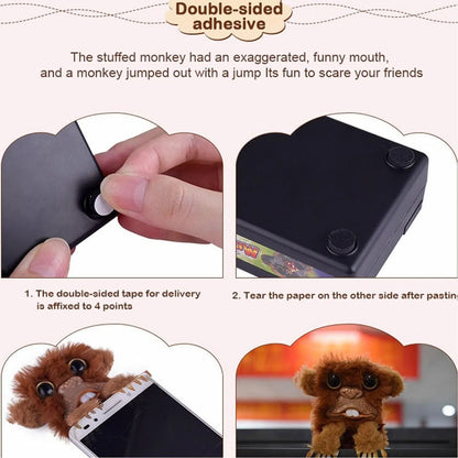 Pop-Up Prank Monkey Toy - Wholesalus