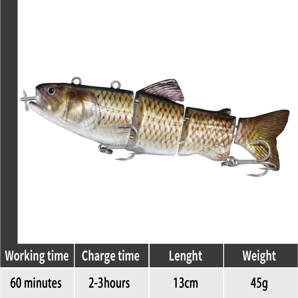 USB Rechargeable Robotic Fishing Lure - Wholesalus