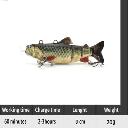 USB Rechargeable Robotic Fishing Lure - Wholesalus