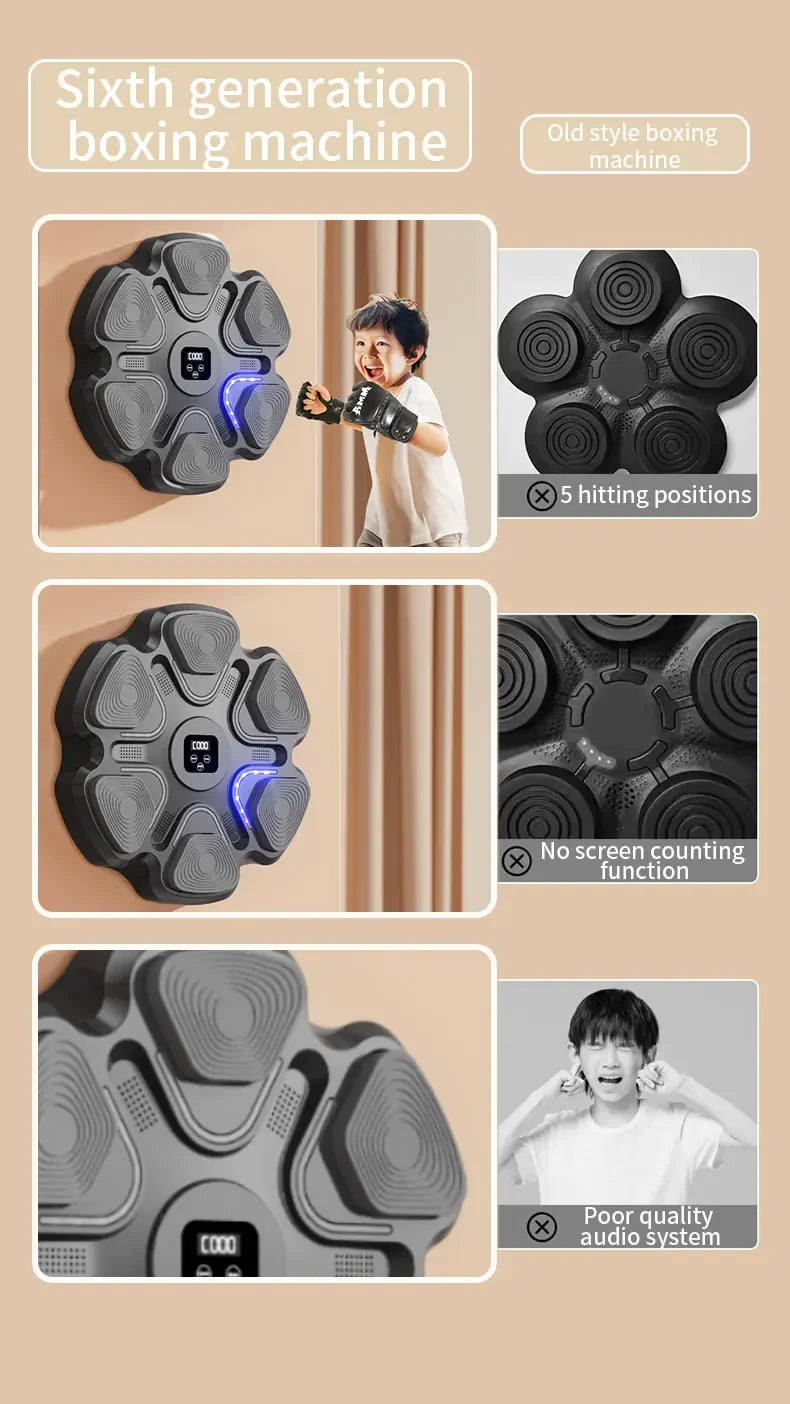 Smart Multifunctional Boxing Fitness Trainer - Wholesalus