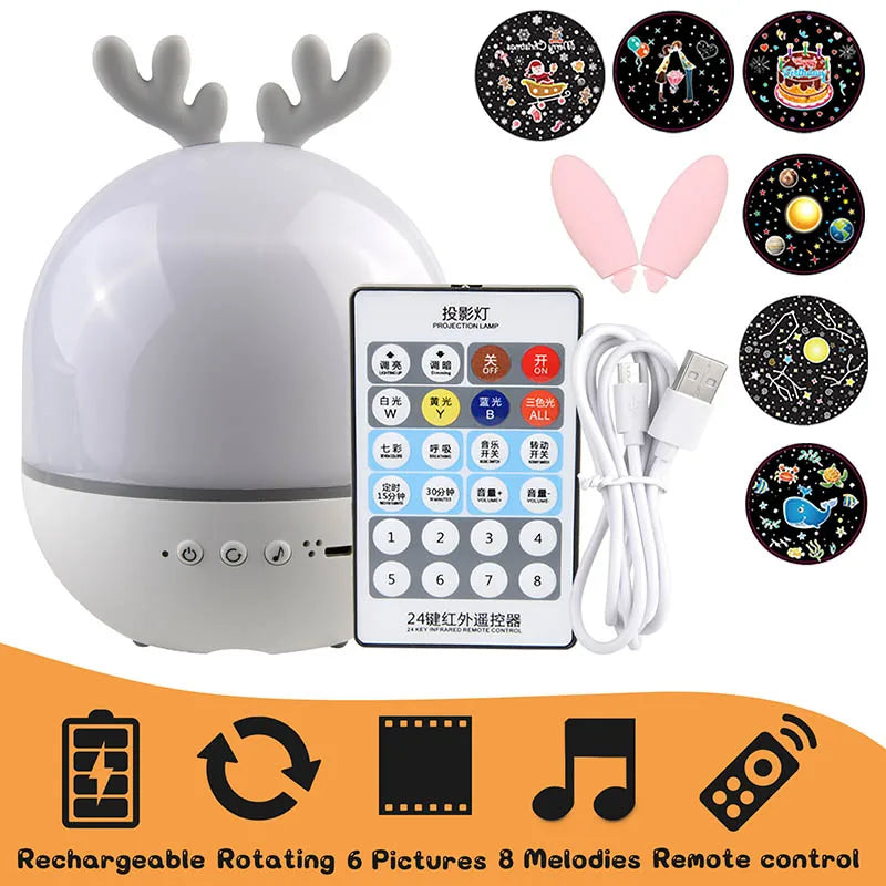 Starry Sky Projector Night Lamp - Wholesalus
