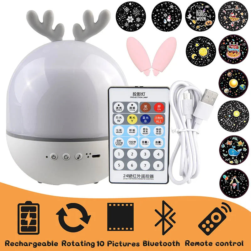 Starry Sky Projector Night Lamp - Wholesalus
