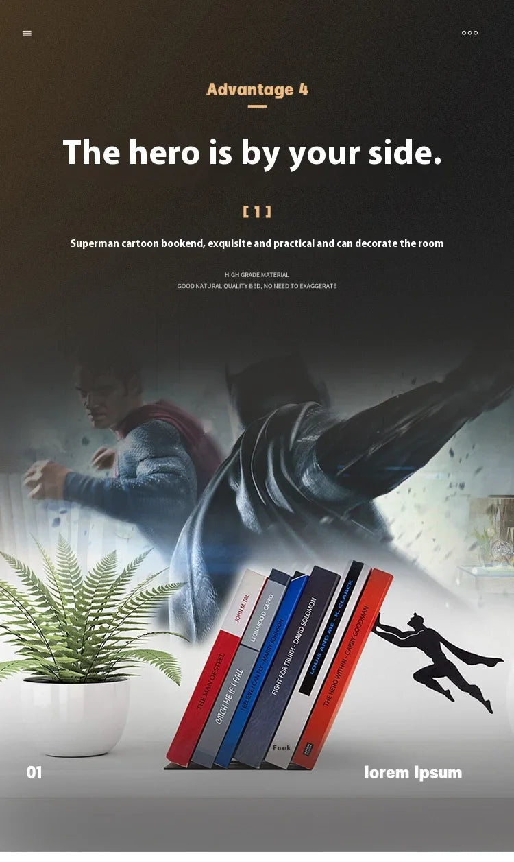 SteelGuard HeroHold Bookshelf - Wholesalus