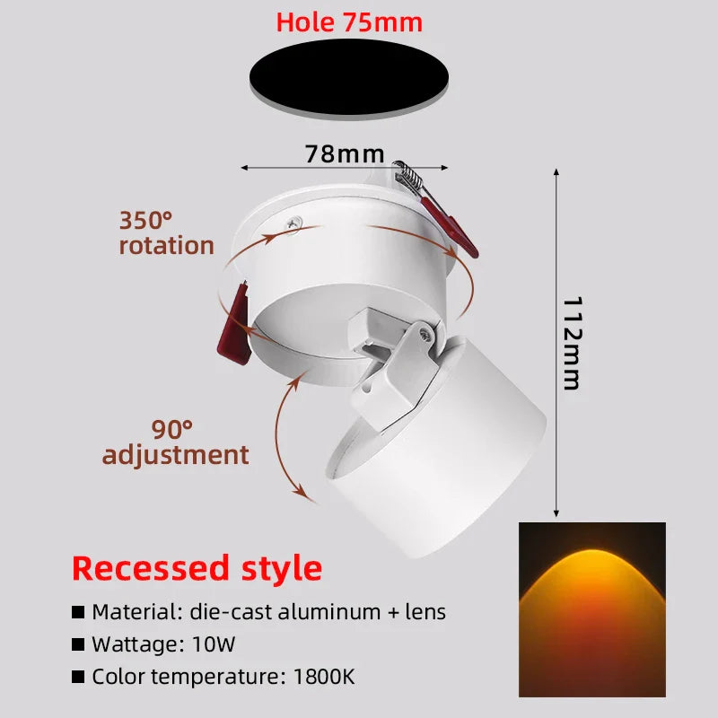 Sunset Ceiling Spotlight - Wholesalus