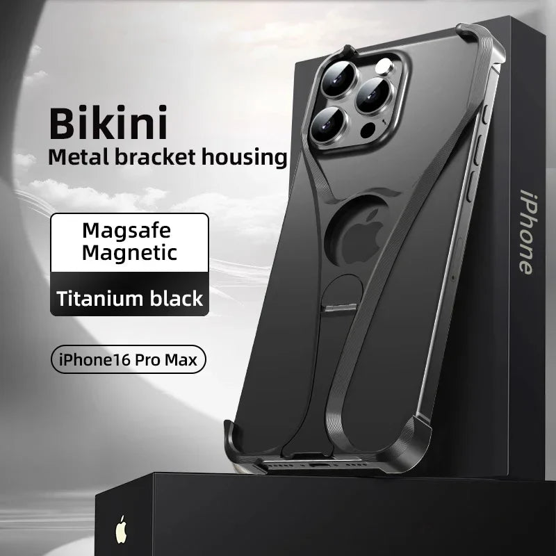 Alloy Metal Frameless Phone Case - Wholesalus