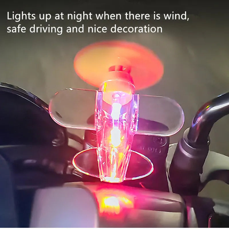 Wind Powered Car LED Decor - Wholesalus