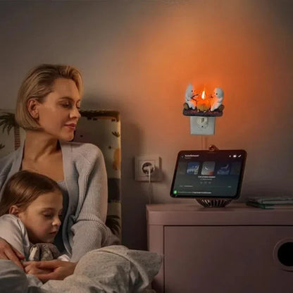 Ghost Campfire Night Light - Wholesalus