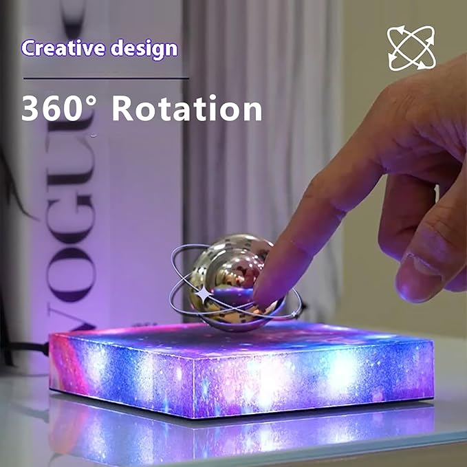 Magnetic Levitating RGB Galaxy Lamp - Wholesalus