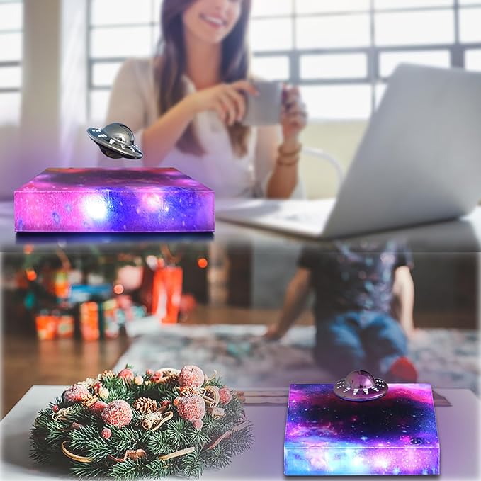 Magnetic Levitating RGB Galaxy Lamp - Wholesalus