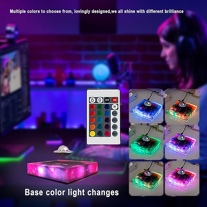Magnetic Levitating RGB Galaxy Lamp - Wholesalus