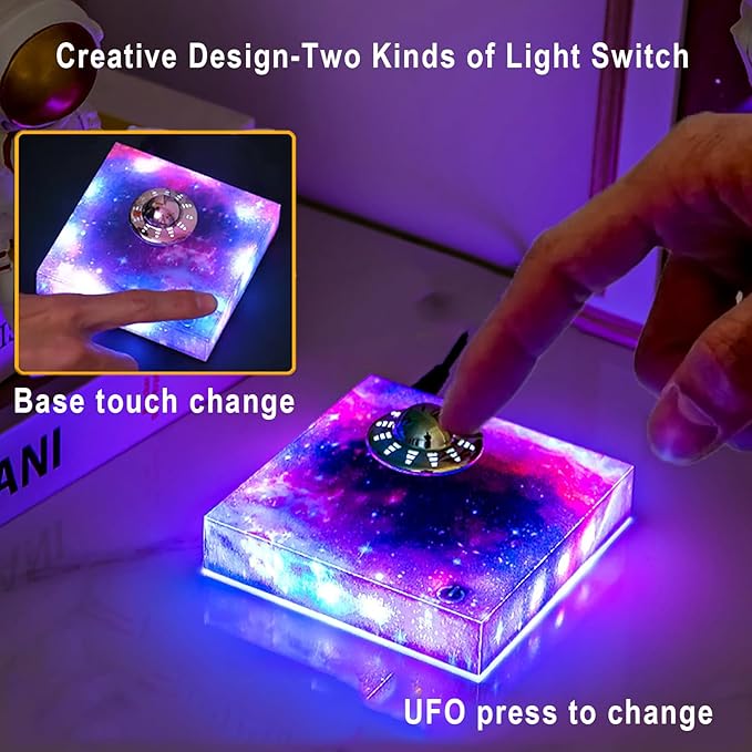 Magnetic Levitating RGB Galaxy Lamp - Wholesalus