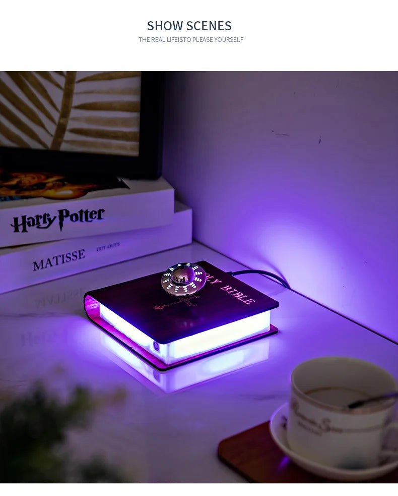 Magnetic Levitating RGB Galaxy Lamp - Wholesalus
