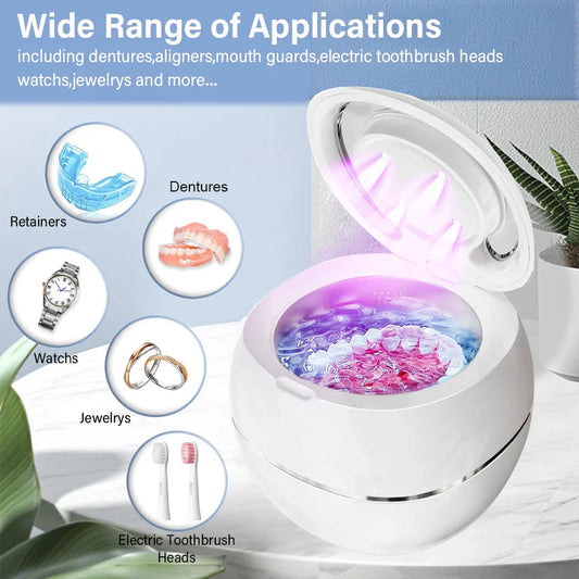 Mini Portable UV Ultrasonic Cleaner - Wholesalus