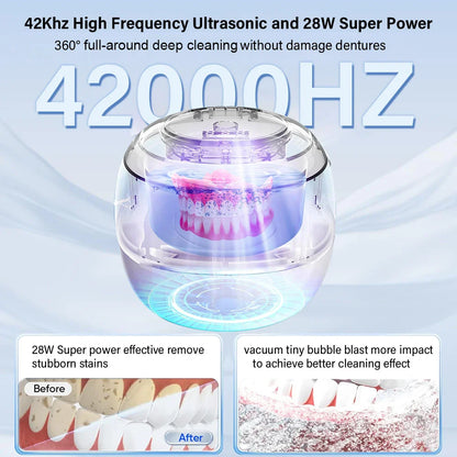 Mini Portable UV Ultrasonic Cleaner - Wholesalus