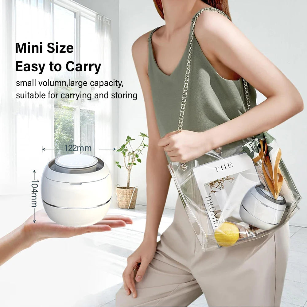 Mini Portable UV Ultrasonic Cleaner - Wholesalus
