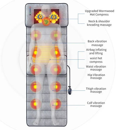 Electric Full Body Massage Mattress - Wholesalus