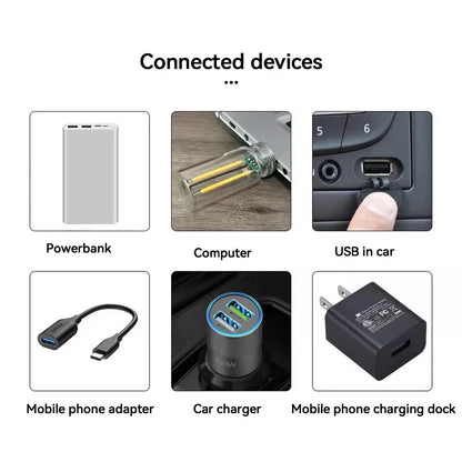 Touch Control Car USB LED Lamp - Wholesalus