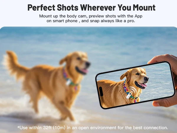 HD WiFi Wearable Action Body Cam - Wholesalus