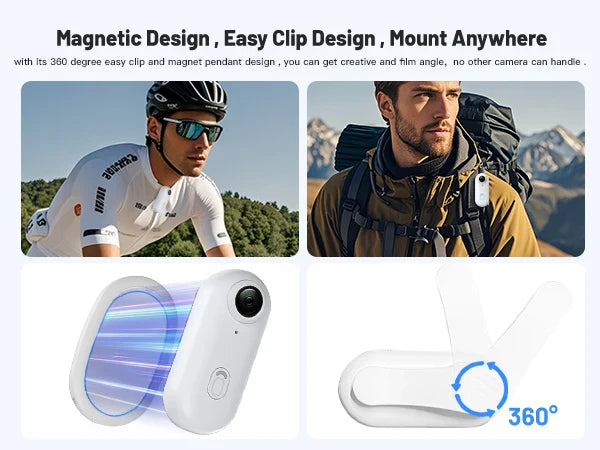 HD WiFi Wearable Action Body Cam - Wholesalus
