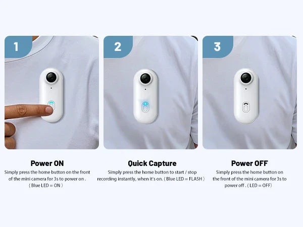 HD WiFi Wearable Action Body Cam - Wholesalus