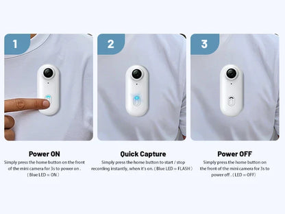 HD WiFi Wearable Action Body Cam - Wholesalus