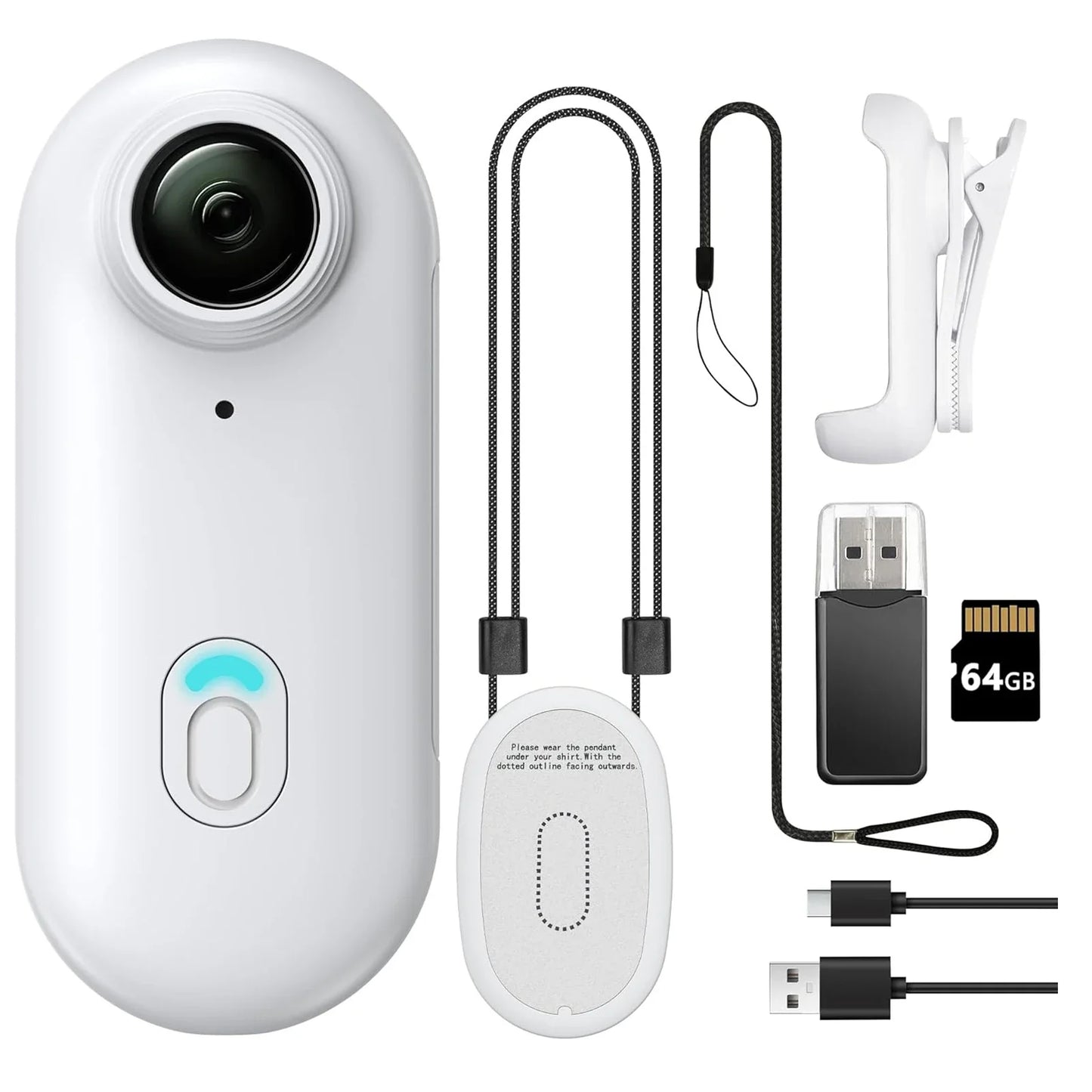HD WiFi Wearable Action Body Cam - Wholesalus