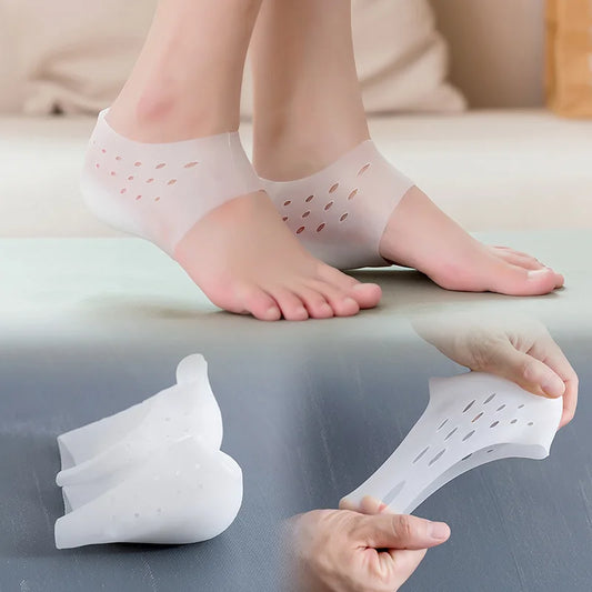 Unisex Invisible Height Increase Silicone Insole - Wholesalus