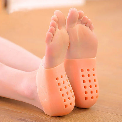 Unisex Invisible Height Increase Silicone Insole - Wholesalus