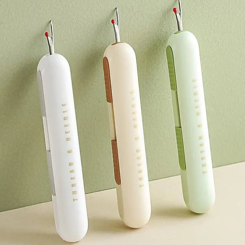 2 in 1 Needle Threader Seam Ripper - Wholesalus