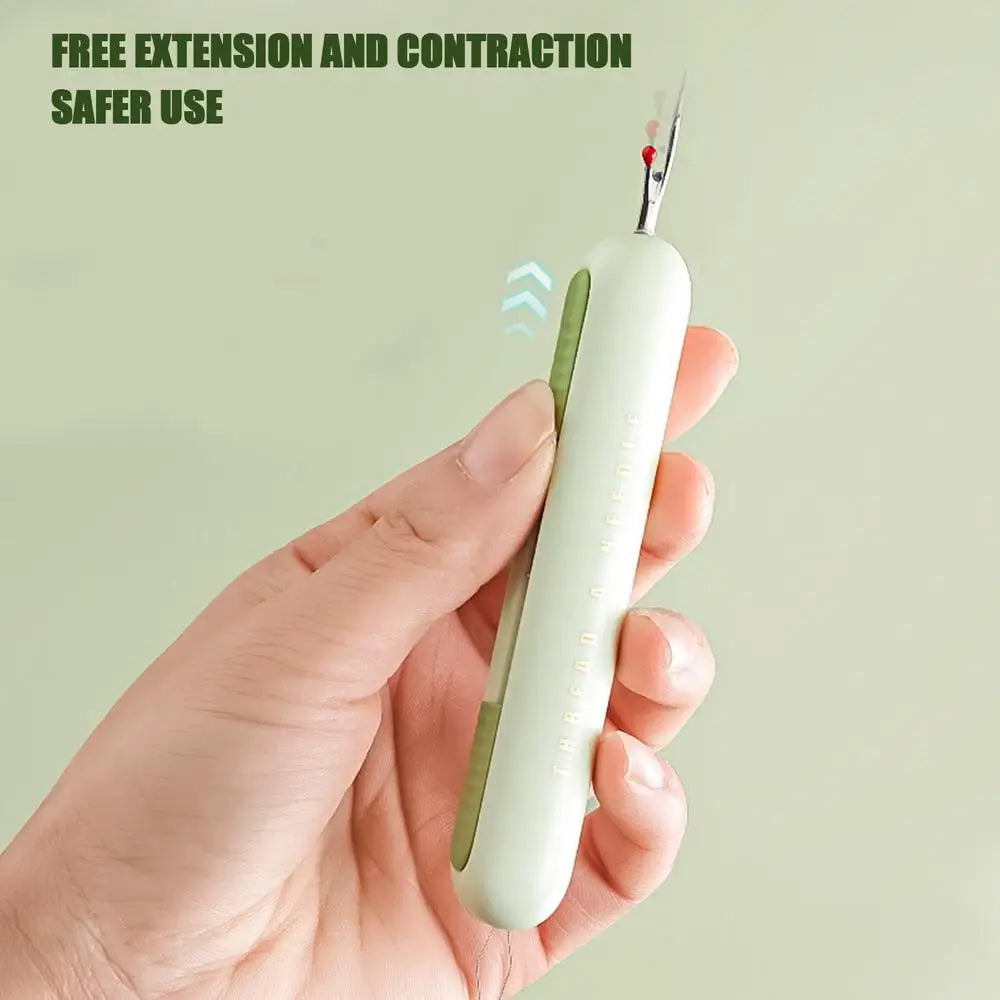 2 in 1 Needle Threader Seam Ripper - Wholesalus