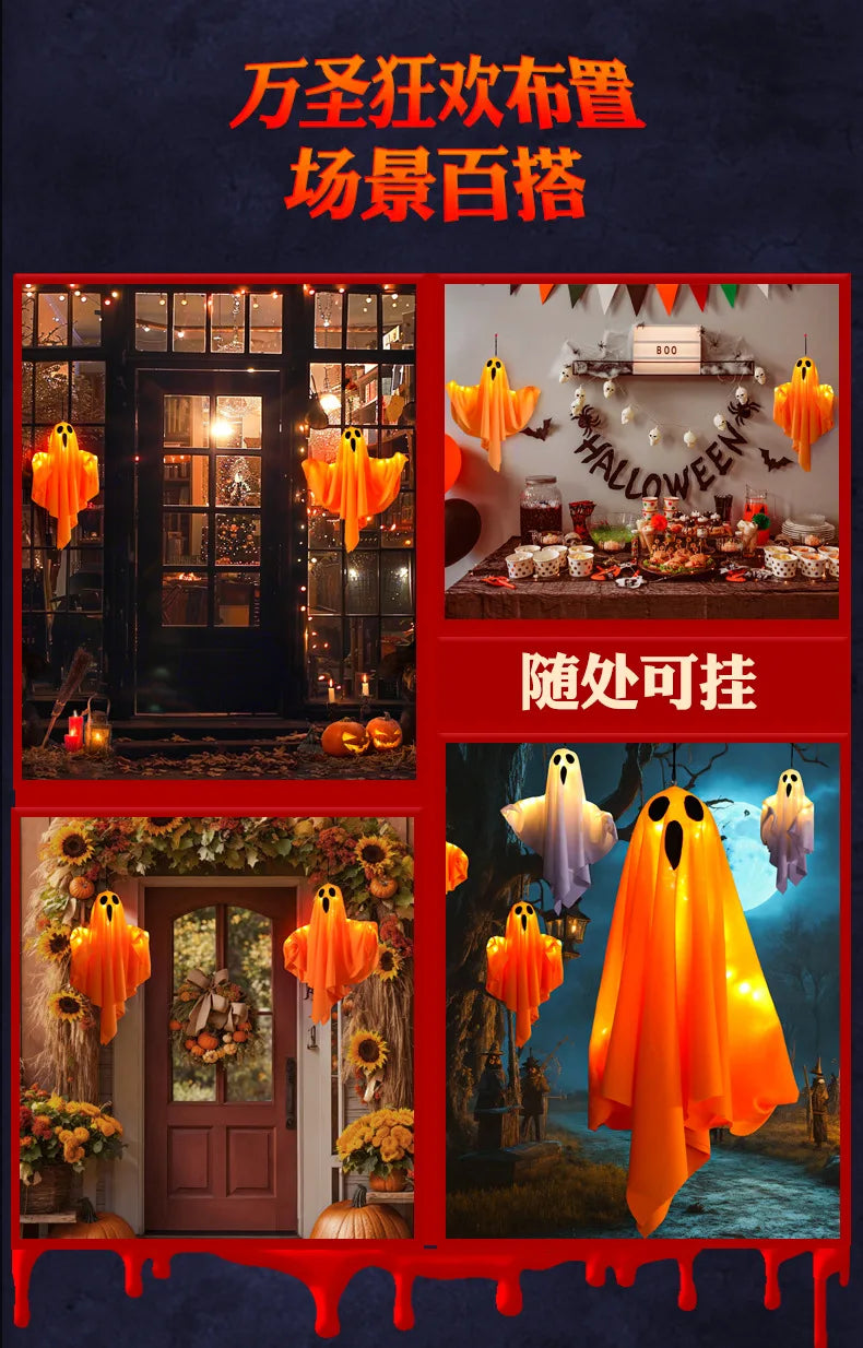 LED Glow Hanging Horror Props - Wholesalus