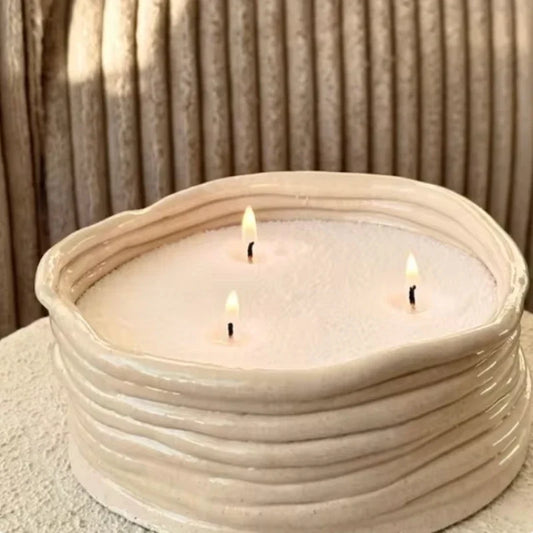 Non-Toxic Reusable Pearled Candle - Wholesalus
