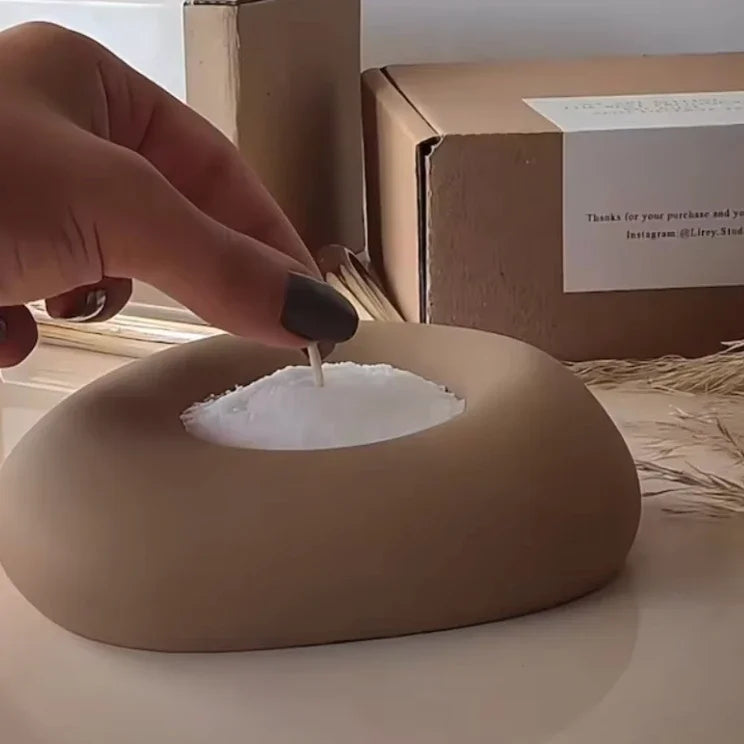 Non-Toxic Reusable Pearled Candle - Wholesalus