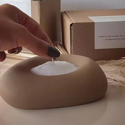 Non-Toxic Reusable Pearled Candle - Wholesalus