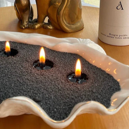 Non-Toxic Reusable Pearled Candle - Wholesalus