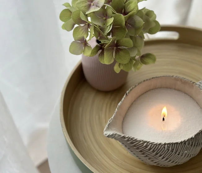 Non-Toxic Reusable Pearled Candle - Wholesalus