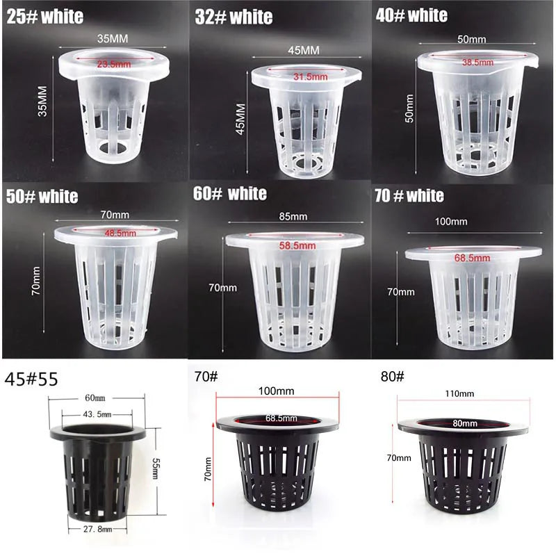Hydroponic Mesh Grow Pots - Wholesalus