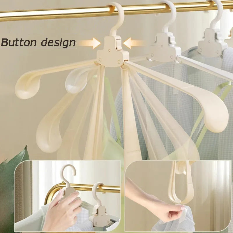 Foldable Clothes Hanger - Wholesalus