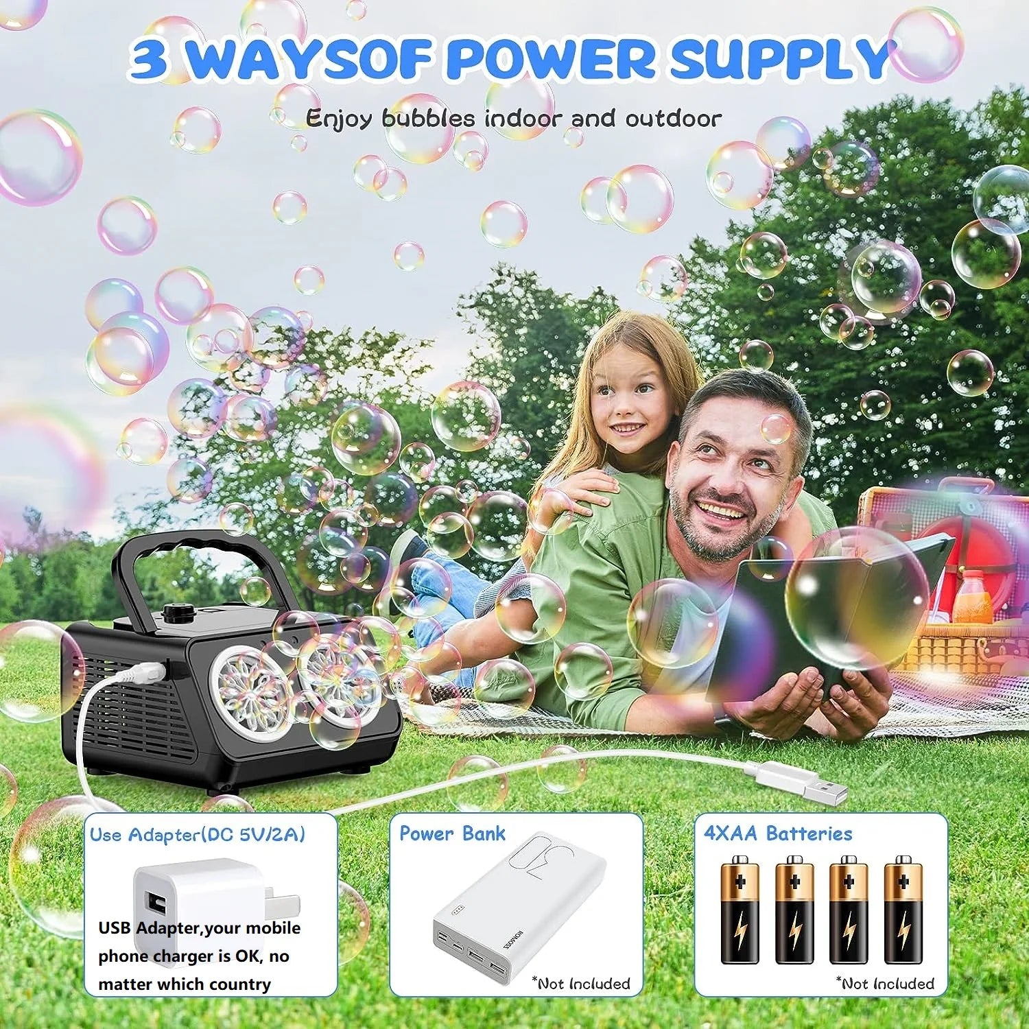 Automatic Bubble Machine - Wholesalus