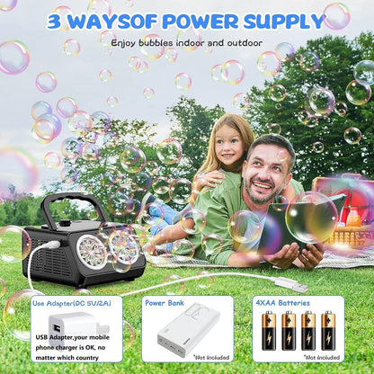 Automatic Bubble Machine - Wholesalus