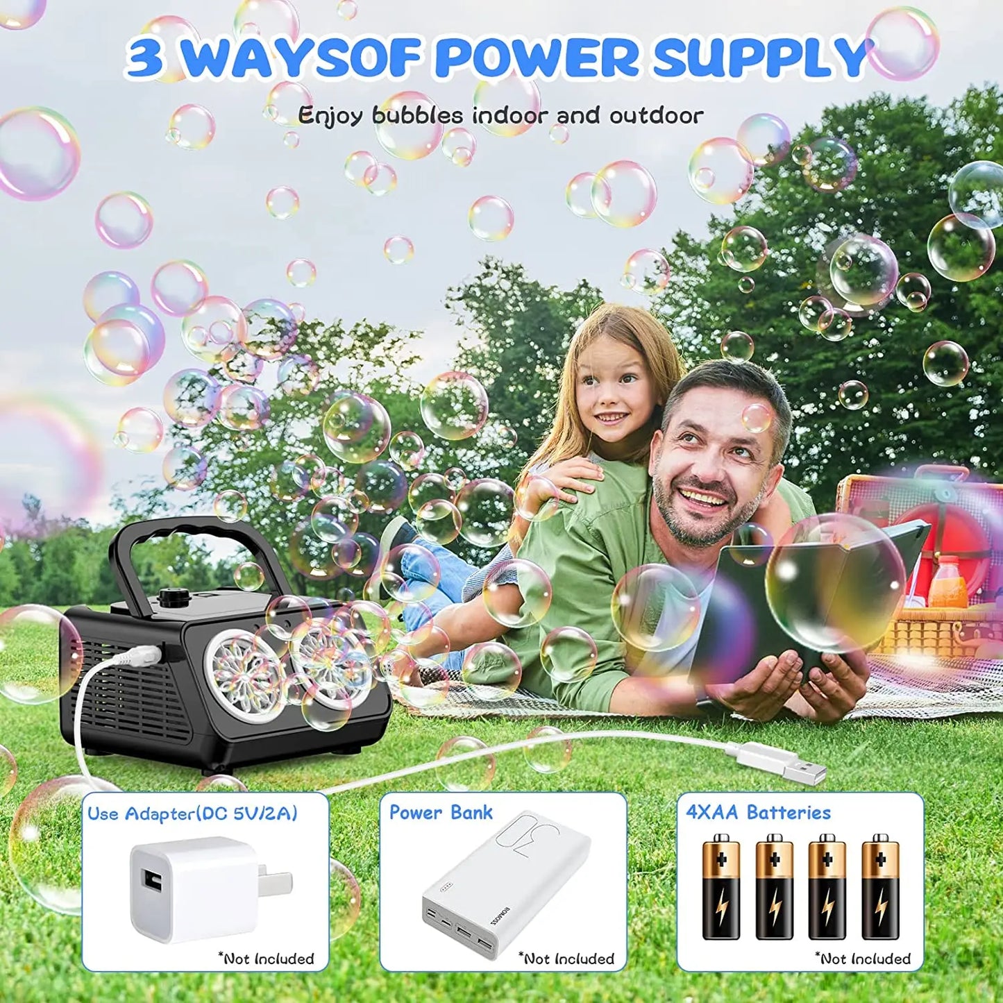 Automatic Bubble Machine - Wholesalus