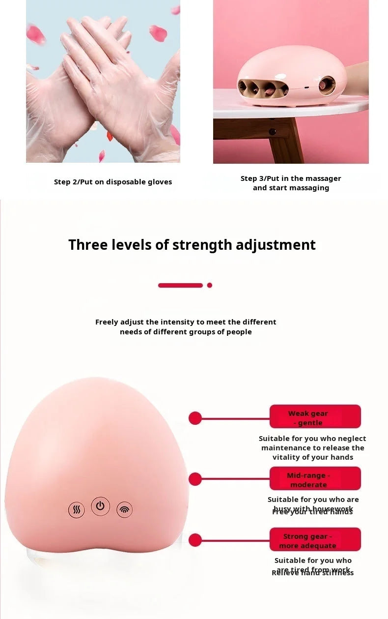 Cordless Electric Hand Palm Massager - Wholesalus