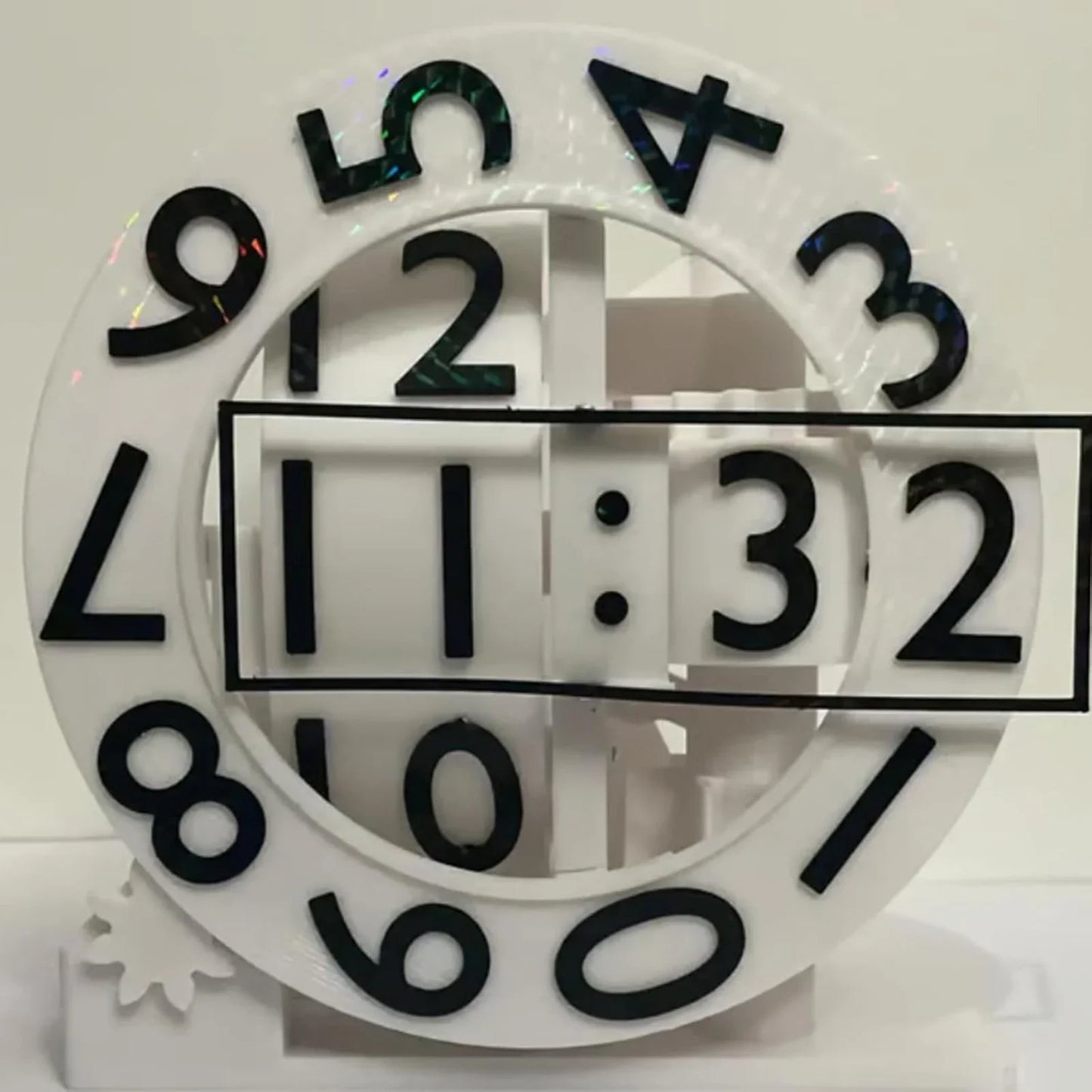 Desktop 3D Printed Triaxial Clock - Wholesalus
