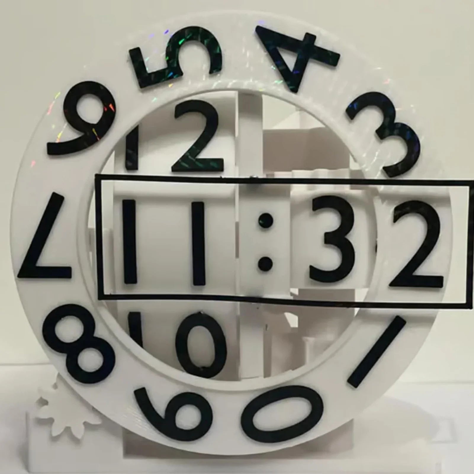 Desktop 3D Printed Triaxial Clock - Wholesalus