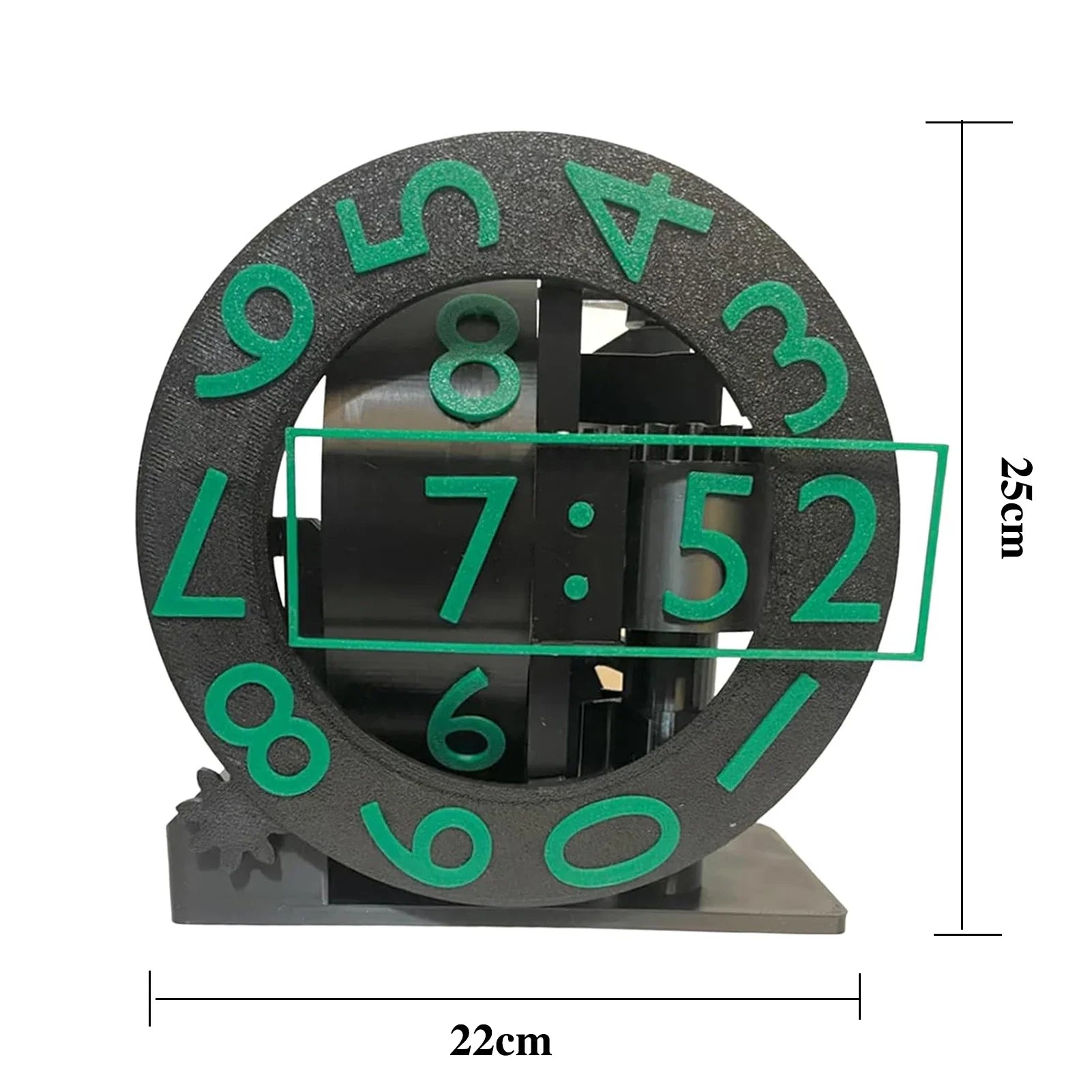 Desktop 3D Printed Triaxial Clock - Wholesalus