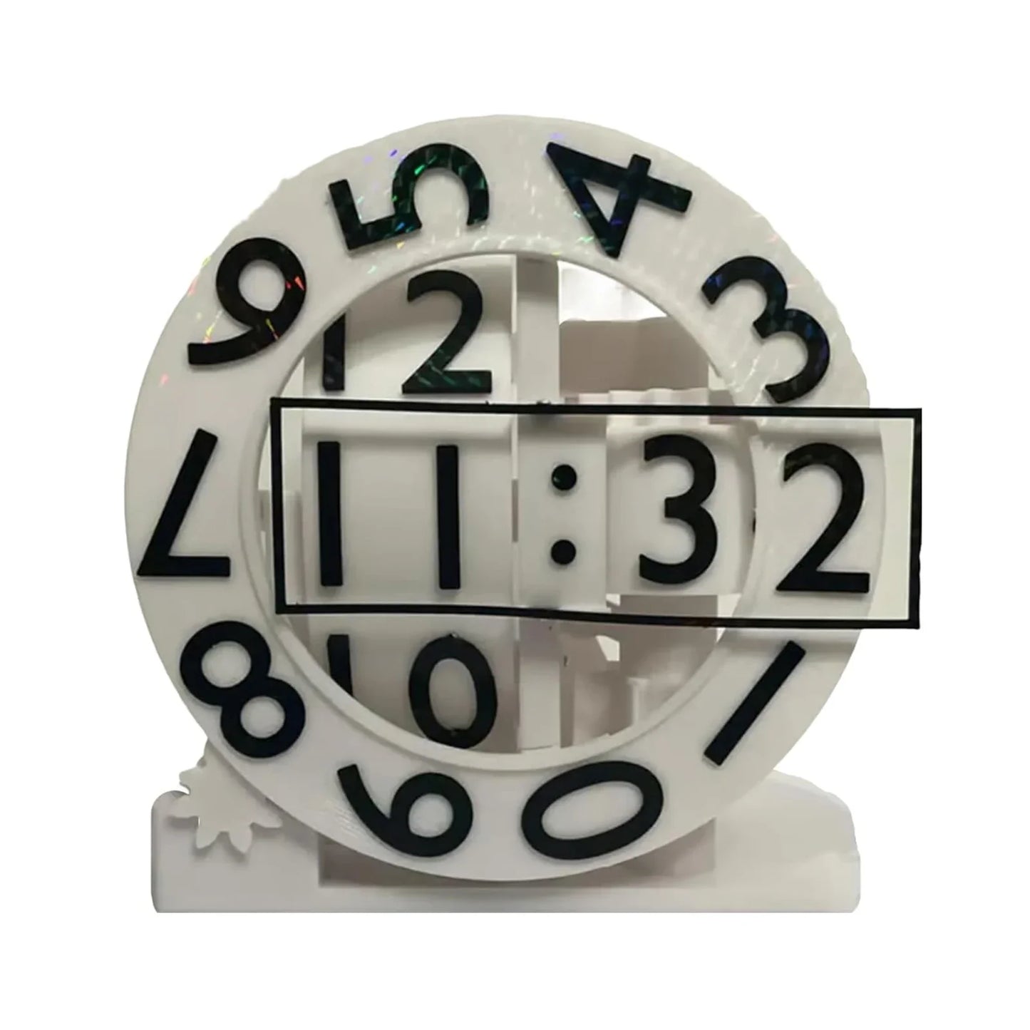Desktop 3D Printed Triaxial Clock - Wholesalus