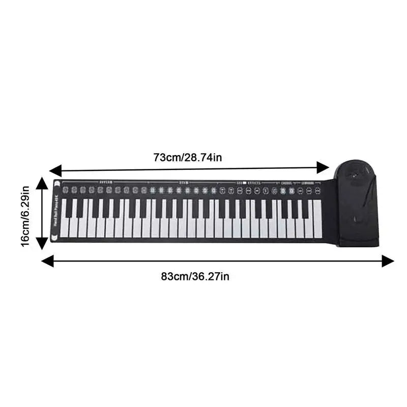 Foldable Electric Keyboard Mat - Wholesalus