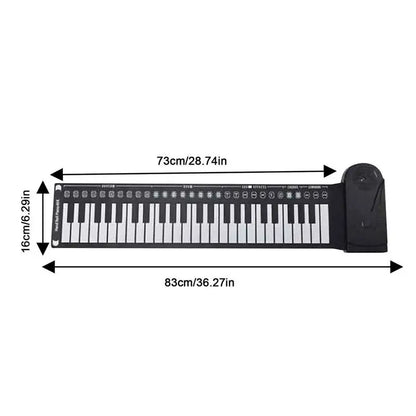 Foldable Electric Keyboard Mat - Wholesalus