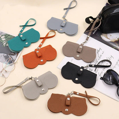 Hanging PU Leather Sunglasses Pouch - Wholesalus
