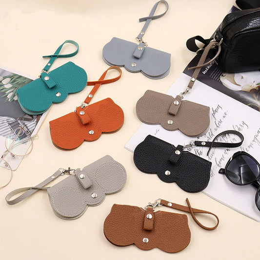 Hanging PU Leather Sunglasses Pouch - Wholesalus